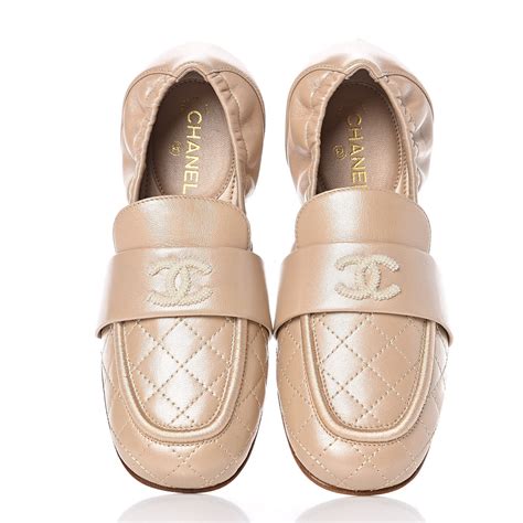 chanel moccasin loafer.